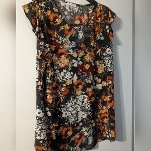 Beautiful flutter sleeve top
